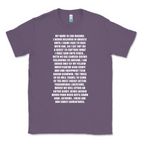 Lavender MY NAME IS ZAK BAGANS - GHOST ADVENTURES Classic Tee - SnappyArt