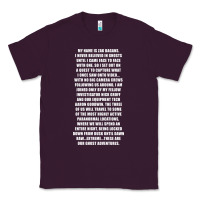 Plum MY NAME IS ZAK BAGANS - GHOST ADVENTURES Classic Tee - SnappyArt