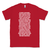 Red MY NAME IS ZAK BAGANS - GHOST ADVENTURES Classic Tee - SnappyArt