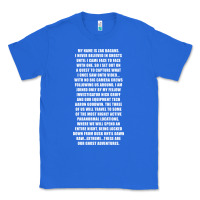 True Royal MY NAME IS ZAK BAGANS - GHOST ADVENTURES Classic Tee - SnappyArt