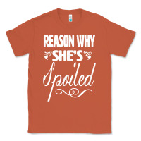 Copper the reason she is spoiled couples matching set valentines t shirt Classic Tee - SnappyArt
