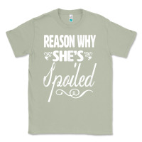 Matcha the reason she is spoiled couples matching set valentines t shirt Classic Tee - SnappyArt