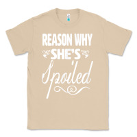 Mushroom the reason she is spoiled couples matching set valentines t shirt Classic Tee - SnappyArt