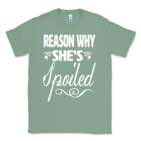 Sage the reason she is spoiled couples matching set valentines t shirt Classic Tee - SnappyArt