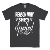 Smoke the reason she is spoiled couples matching set valentines t shirt Classic Tee - SnappyArt
