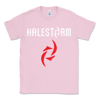 Bubblegum Pink halestorm black Classic Tee - SnappyArt