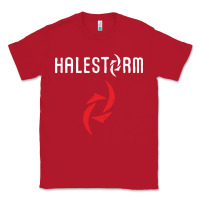 Red halestorm black Classic Tee - SnappyArt