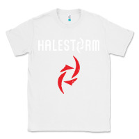 White halestorm black Classic Tee - SnappyArt