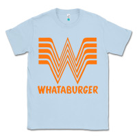 Dusty Blue whataburger Classic Tee - SnappyArt
