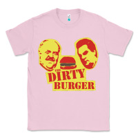 Bubblegum Pink Dirty Burger Classic Tee - SnappyArt