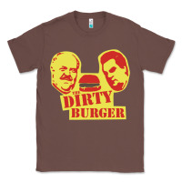 Chestnut Dirty Burger Classic Tee - SnappyArt