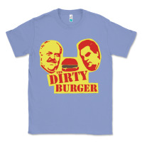 Colony Blue Dirty Burger Classic Tee - SnappyArt