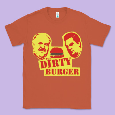 Dirty Burger Classic Tee Designed By Snappyart