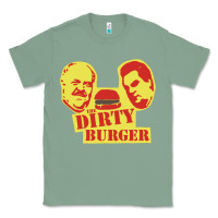 Sage Dirty Burger Classic Tee - SnappyArt
