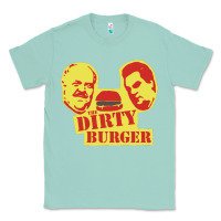 Seafoam Dirty Burger Classic Tee - SnappyArt