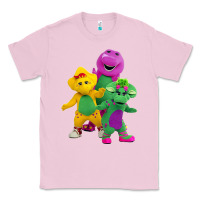 Bubblegum Pink new 755 barney and friends cute Classic Tee - SnappyArt