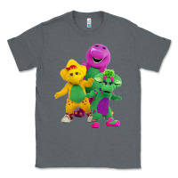 Charcoal Heather new 755 barney and friends cute Classic Tee - SnappyArt