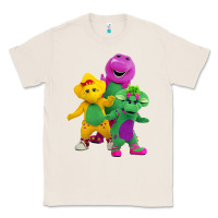 Natural new 755 barney and friends cute Classic Tee - SnappyArt