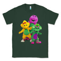 Sports Green new 755 barney and friends cute Classic Tee - SnappyArt