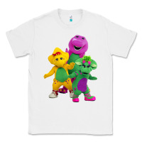 White new 755 barney and friends cute Classic Tee - SnappyArt