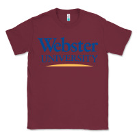 Burgundy webster university Classic Tee - SnappyArt