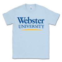Dusty Blue webster university Classic Tee - SnappyArt