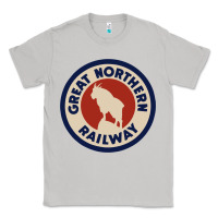 Moon Dust Great Northern Railroad Classic Tee - SnappyArt