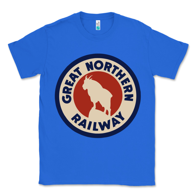 Great Northern Railroad Classic Tee by SnappyArt | Teevron