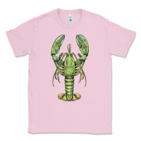 Bubblegum Pink lobster Classic Tee - BarkalooDesign