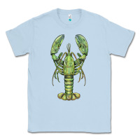 Dusty Blue lobster Classic Tee - BarkalooDesign