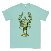 Seafoam lobster Classic Tee - BarkalooDesign