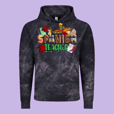 Spanish Teacher Vintage Hoodie Designed By Adodesignshop