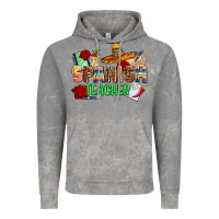Cloud Rock spanish teacher Vintage Hoodie - AdoDesignShop