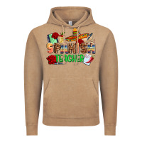 Vintage Coffee spanish teacher Vintage Hoodie - AdoDesignShop