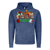 Vintage Denim spanish teacher Vintage Hoodie - AdoDesignShop