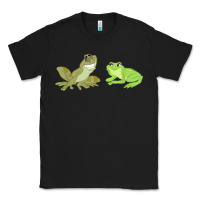 Black The Princess and the Frog Tiana and Naveen Art Classic Tee - SnappyArt