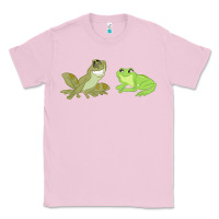 Bubblegum Pink The Princess and the Frog Tiana and Naveen Art Classic Tee - SnappyArt