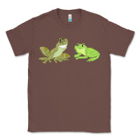 Chestnut The Princess and the Frog Tiana and Naveen Art Classic Tee - SnappyArt