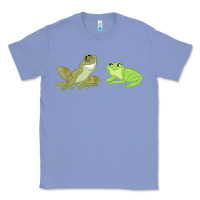 Colony Blue The Princess and the Frog Tiana and Naveen Art Classic Tee - SnappyArt