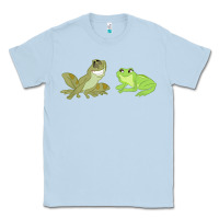 Dusty Blue The Princess and the Frog Tiana and Naveen Art Classic Tee - SnappyArt