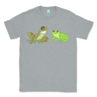 Heather Grey The Princess and the Frog Tiana and Naveen Art Classic Tee - SnappyArt