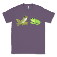 Lavender The Princess and the Frog Tiana and Naveen Art Classic Tee - SnappyArt