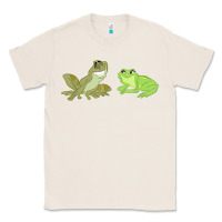 Natural The Princess and the Frog Tiana and Naveen Art Classic Tee - SnappyArt