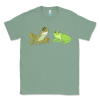 Sage The Princess and the Frog Tiana and Naveen Art Classic Tee - SnappyArt