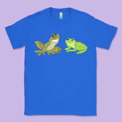 The Princess And The Frog Tiana And Naveen Art Classic Tee Designed By Snappyart