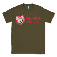 Army Green chuck e cheese Classic Tee - SnappyArt