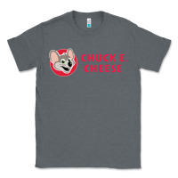 Charcoal Heather chuck e cheese Classic Tee - SnappyArt