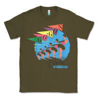 Army Green the go go's   vacation retro t shirt Classic Tee - SnappyArt
