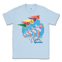 Dusty Blue the go go's   vacation retro t shirt Classic Tee - SnappyArt