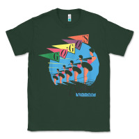 Sports Green the go go's   vacation retro t shirt Classic Tee - SnappyArt